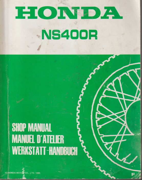 Honda NS400R Shop Manual
